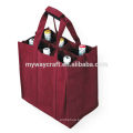 high capacity non-woven tote bag/wine bag                        
                                                Quality Choice